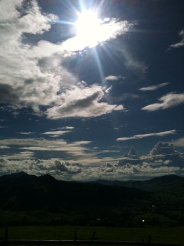 aaSonnenhimmel m Wolken